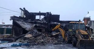 Демонтаж сгоревших зданий в Лесосибирске | Сварной-Лсс - снос после пожара от 1039 рублей